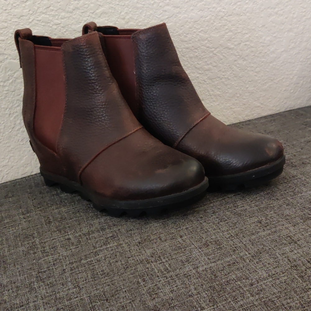Sorel Joan of Arctic Chelsea Wedge Boots